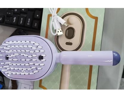 Electric Mist Spray Massage Hair Brush (photo 14)
