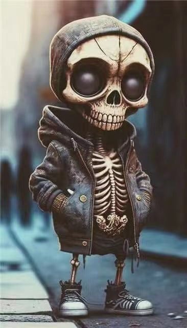 Resin Skeleton Figurine (photo 3)