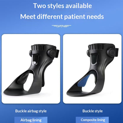 Adjustable Ankle and Foot Brace with Air Cushion and Dial Strap (photo 4)