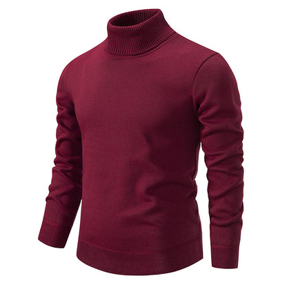 Men's Fleece-Lined Turtleneck Sweater (photo 8)