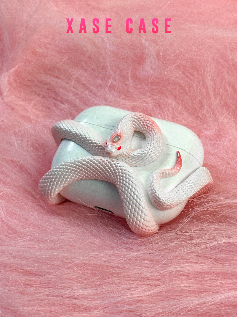 Snake-Shaped Earbud Case Compatible with AirPods (photo 8)