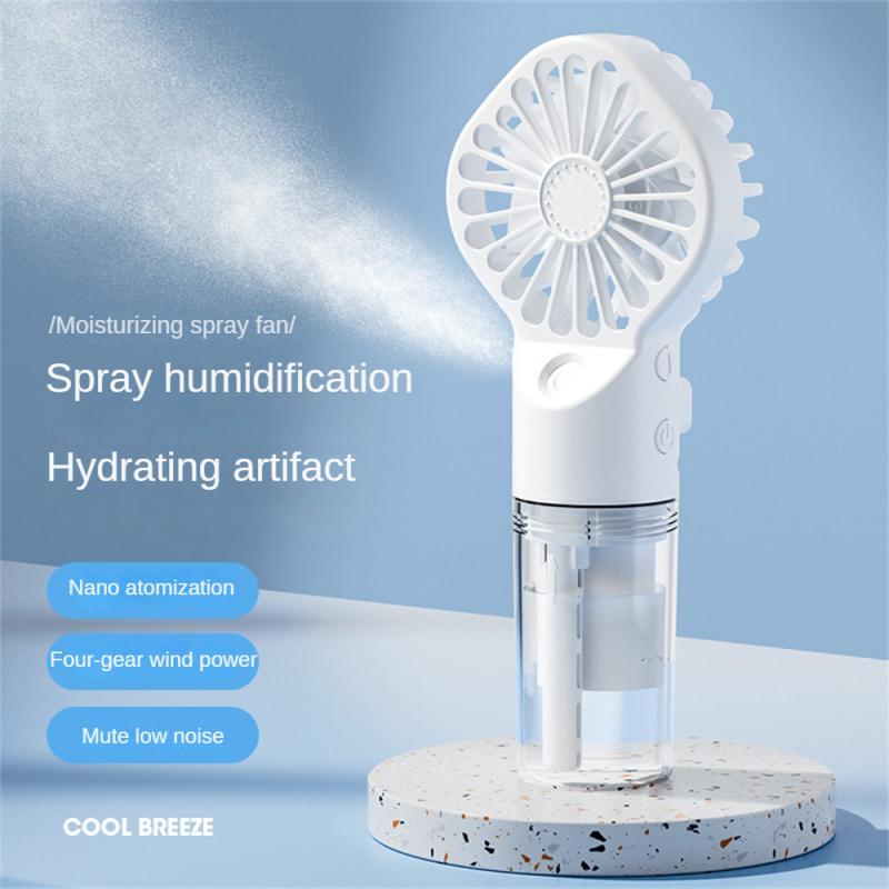 Rechargeable Handheld Mist Spray Fan (photo 13)