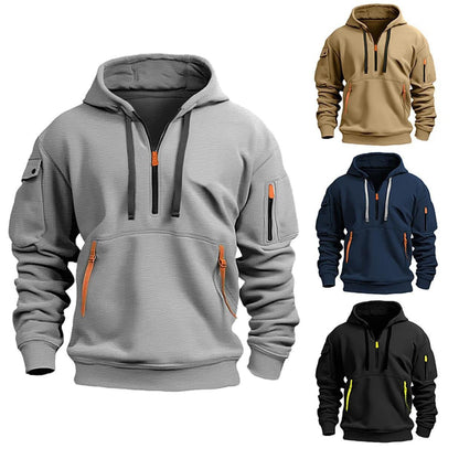 Unisex Drop-Shoulder Pullover Hoodie