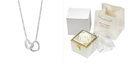 Rotating Soap Rose Jewelry Gift Box (photo 18)