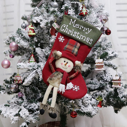 3D Applique Christmas Stocking, About 18 in (photo 9)
