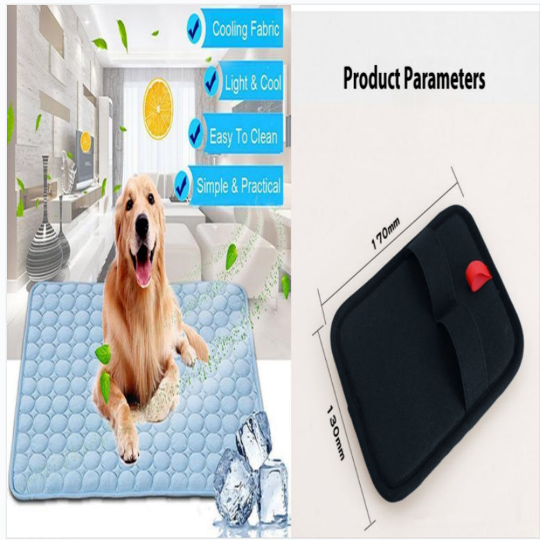 Ice Silk Pet Mat for Dogs and Cats (photo 17)