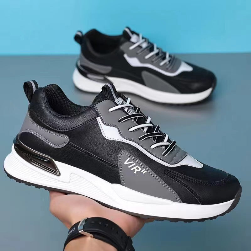 Men's Colorblock Mesh Lace-Up Sneakers (photo 12)
