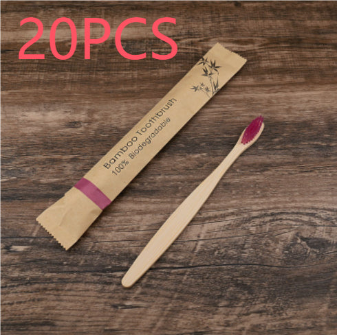 Bamboo Toothbrushes with Soft Bristles (photo 23)