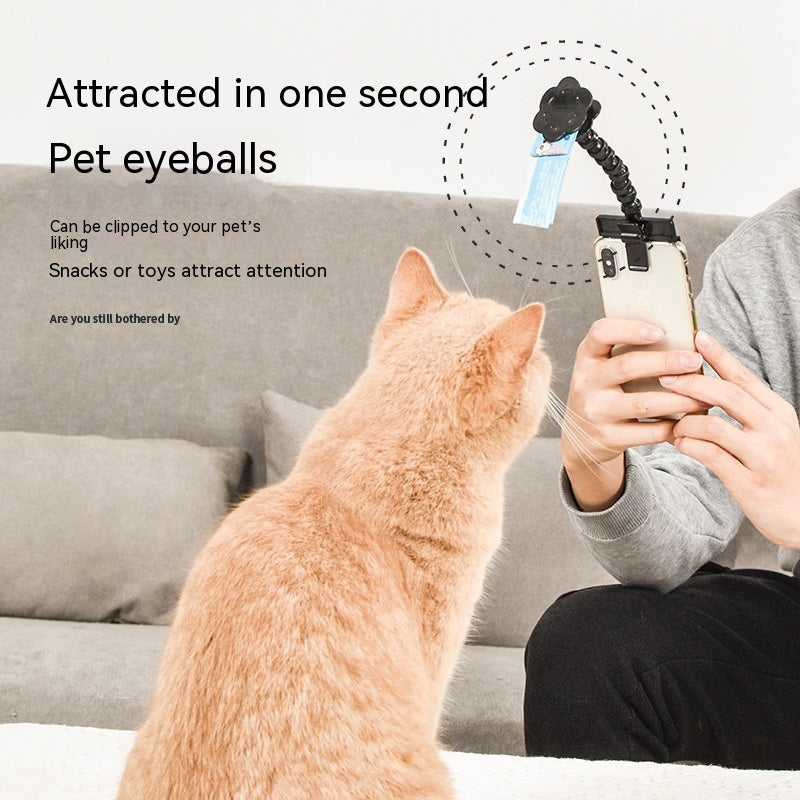 Pet Selfie Phone Clip with Treat Holder (photo 8)