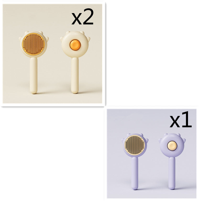 Self-Cleaning Slicker Brush for Cats and Dogs – Set5