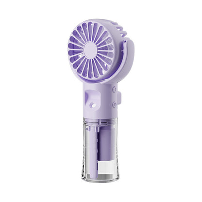 Handheld Mist Spray Fan, 4 Speeds, USB Rechargeable (photo 18)