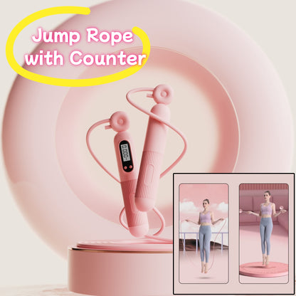Jump Rope with Calorie Counter, Corded or Cordless