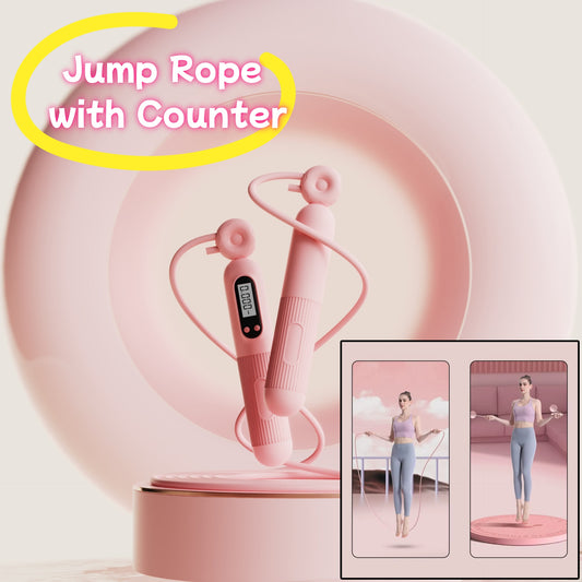 Jump Rope with Calorie Counter, Corded or Cordless