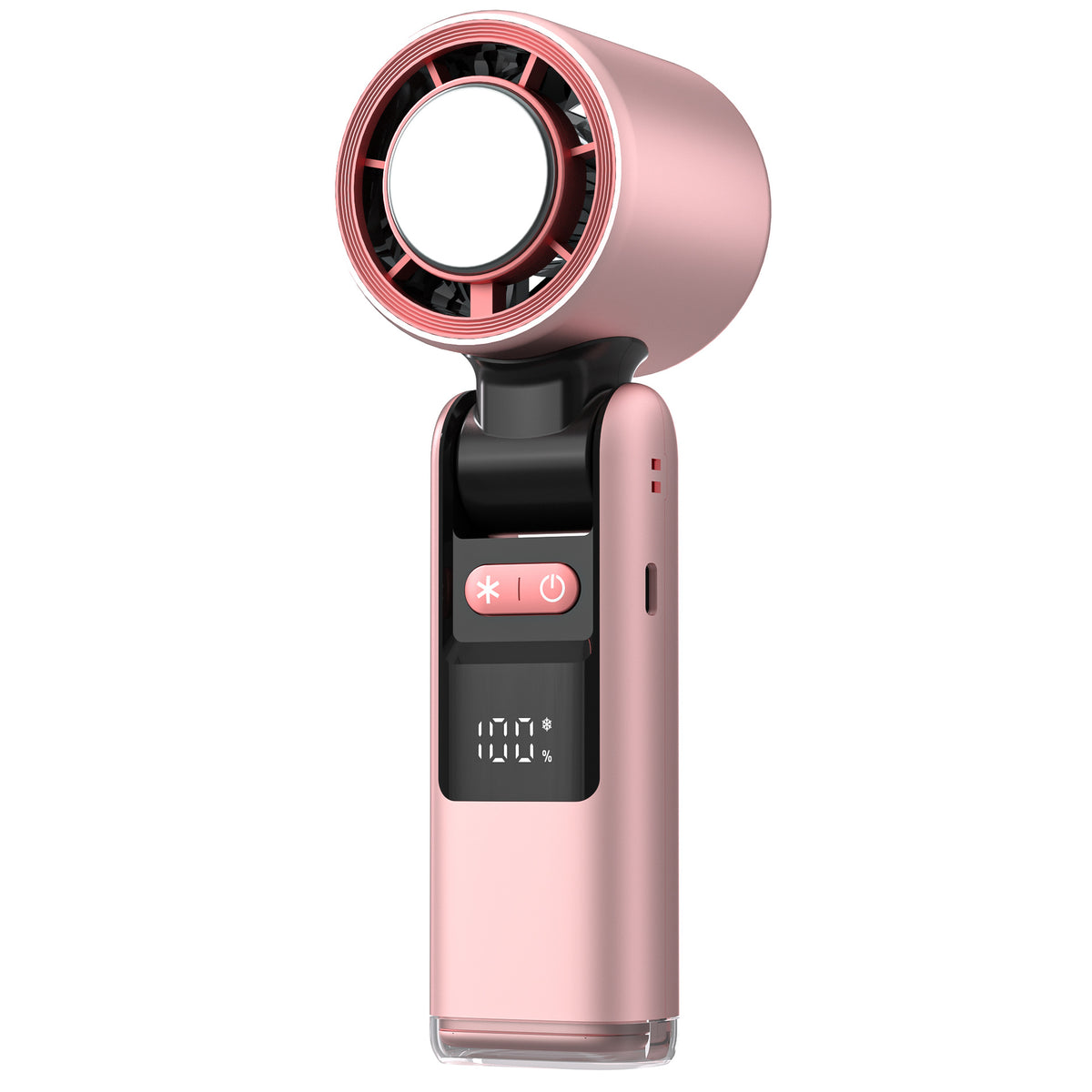 Mini Turbo Handheld Fan with Digital Display, 4000 mAh (photo 12)