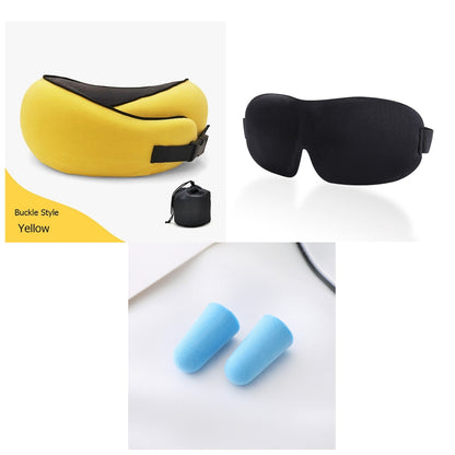 Memory Foam U-Shaped Travel Neck Pillow (photo 38)