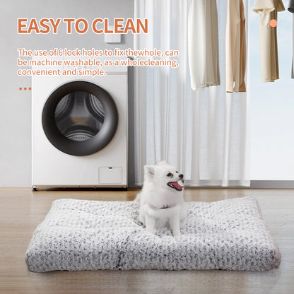 Thick Velvet Dog Bed Mat (photo 6)