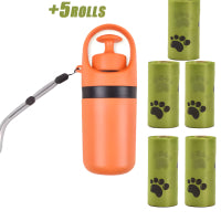 Dog Poop Scooper with Built-In Bag Dispenser (photo 30)
