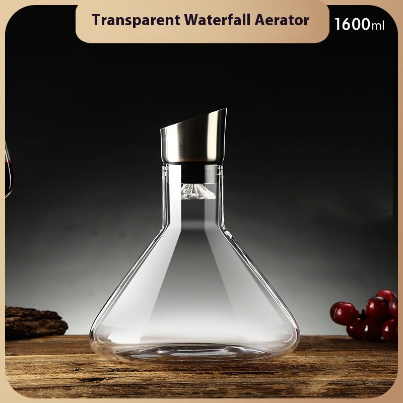 Iceberg Glass Wine Decanter (photo 7)
