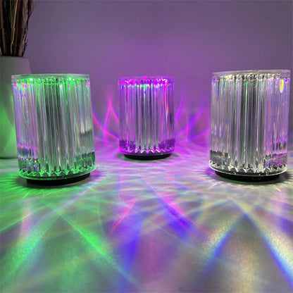 Crystal-Look Acrylic Table Lamp, Touch or Remote Control (photo 6)