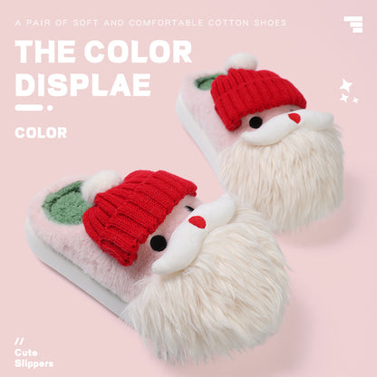 Santa Claus Plush Slippers (photo 4)