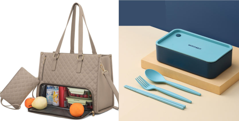 Insulated Lunch Tote and Laptop Bag (photo 17)