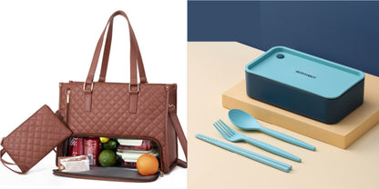 Insulated Lunch Tote and Laptop Bag (photo 15)