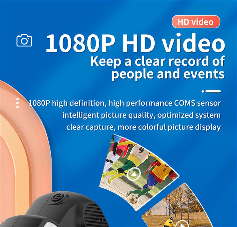 Retro Mini 1080p Camcorder with Screen (photo 8)