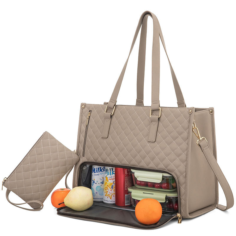 Insulated Lunch Tote and Laptop Bag (photo 4)