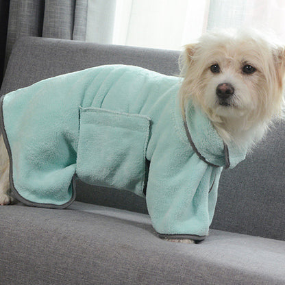 Microfiber Pet Bathrobe Towel (photo 32)