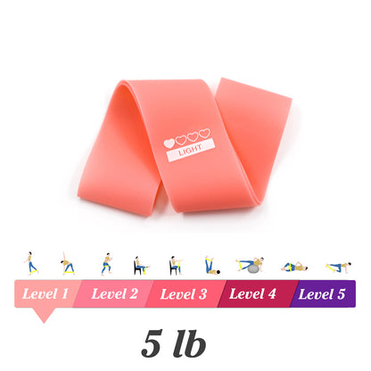 Latex Resistance Bands for Yoga and Pilates (photo 11)