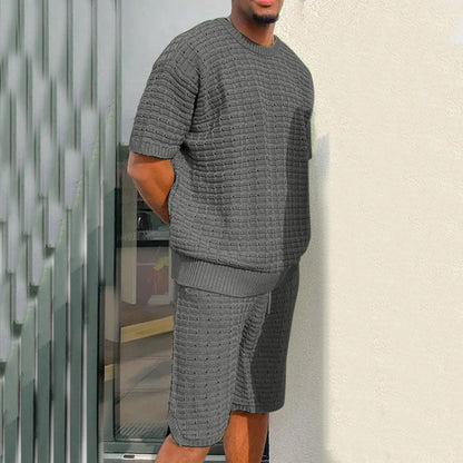 Men's 2-Piece Summer Shirt and Shorts Set (photo 6)