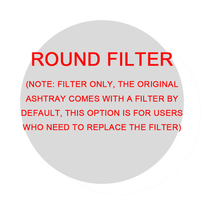 Ashtray with Built-In Fan and Replaceable Filter (photo 12)