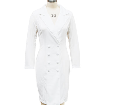 Women's Double-Breasted Blazer Dress (photo 10)
