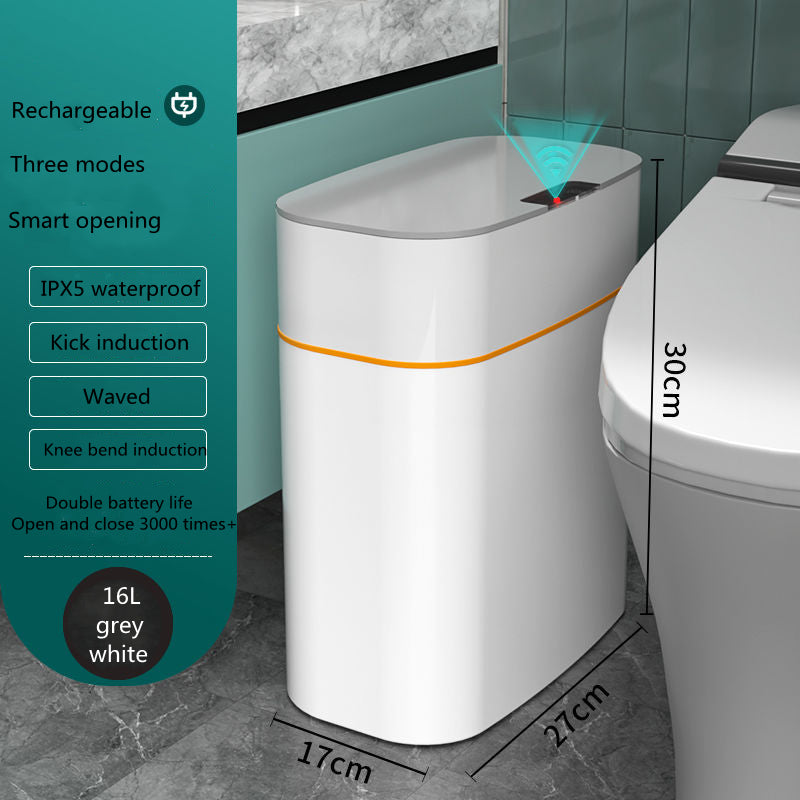 Motion Sensor Trash Can with Lid, 11 to 24 L (photo 10)