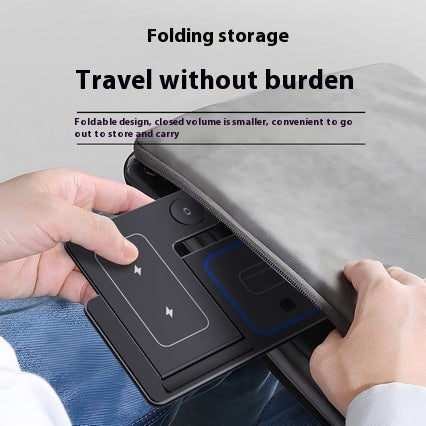 3-in-1 Foldable Wireless Charging Stand with LED (photo 4)