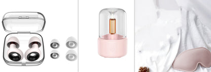 Candle-Look Mini Humidifier and Aroma Diffuser, 120 ml, USB – Set