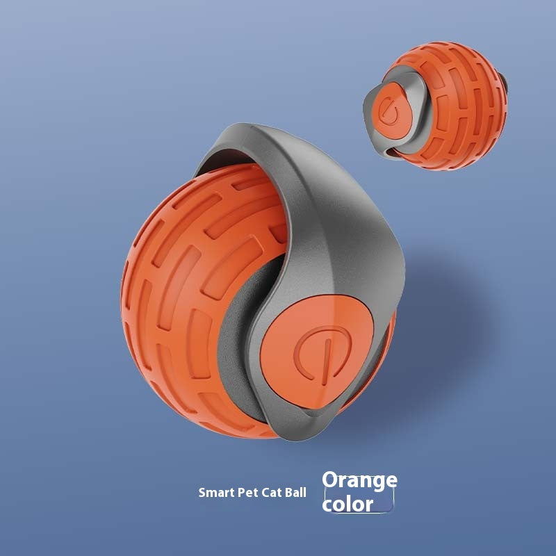 Automatic Rolling Ball Cat Toy, USB Rechargeable (photo 9)