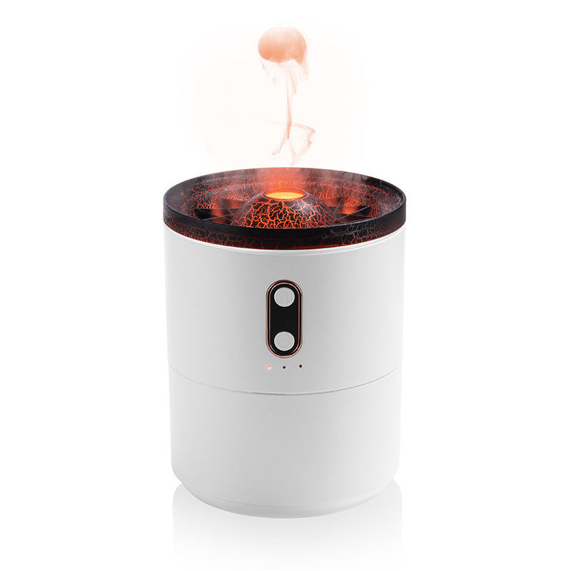 Volcano Flame Humidifier and Aroma Diffuser with Timer (photo 9)