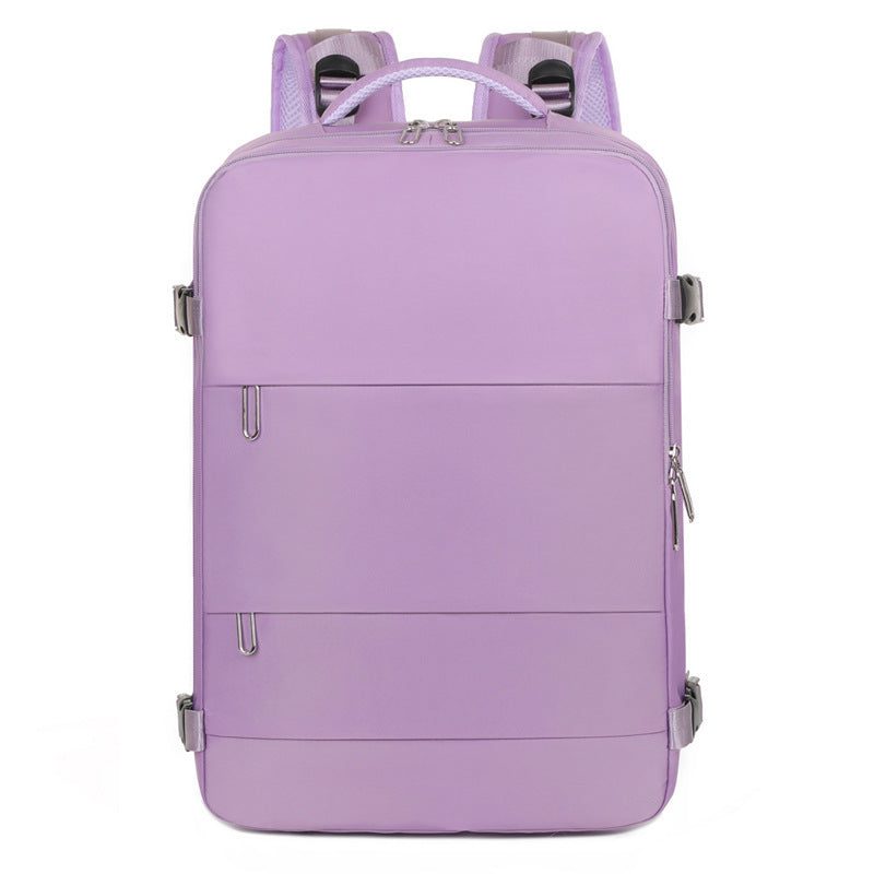 Large-Capacity Travel Backpack with Laptop Compartment (photo 7)