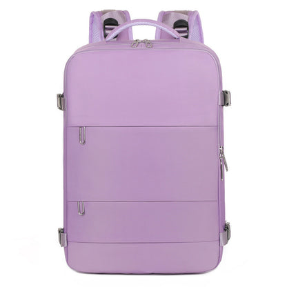 Large-Capacity Travel Backpack with Laptop Compartment (photo 7)
