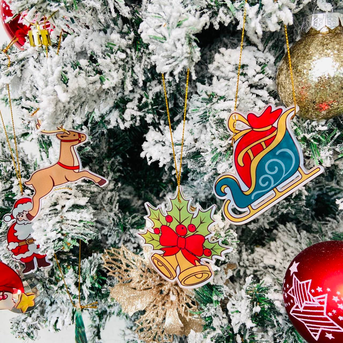 Christmas Acrylic Hanging Ornament (photo 2)