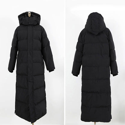 Women's Hooded Thick Long Parka (photo 6)