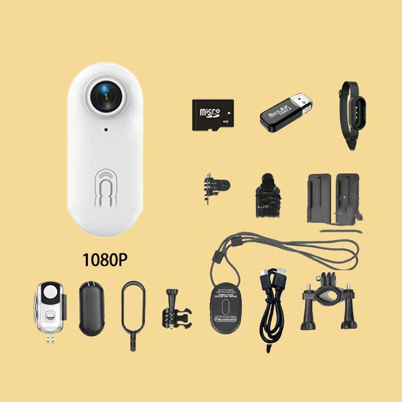 Mini Thumb-Size Action Camera with Magnetic Mount (photo 20)