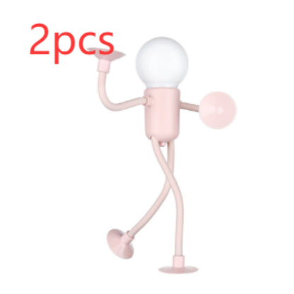 Poseable Figure Night Light with Suction Cup (photo 10)