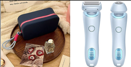 2-in-1 Women's Rechargeable Shaver and Trimmer (photo 10)