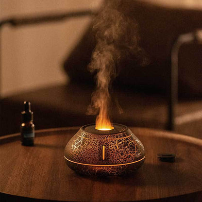 Flame Effect Mini Aroma Diffuser, 130 ml