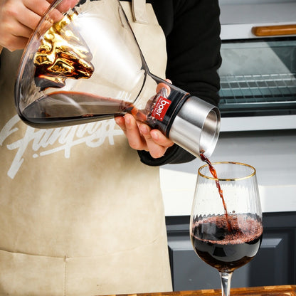 Iceberg Glass Wine Decanter (photo 5)
