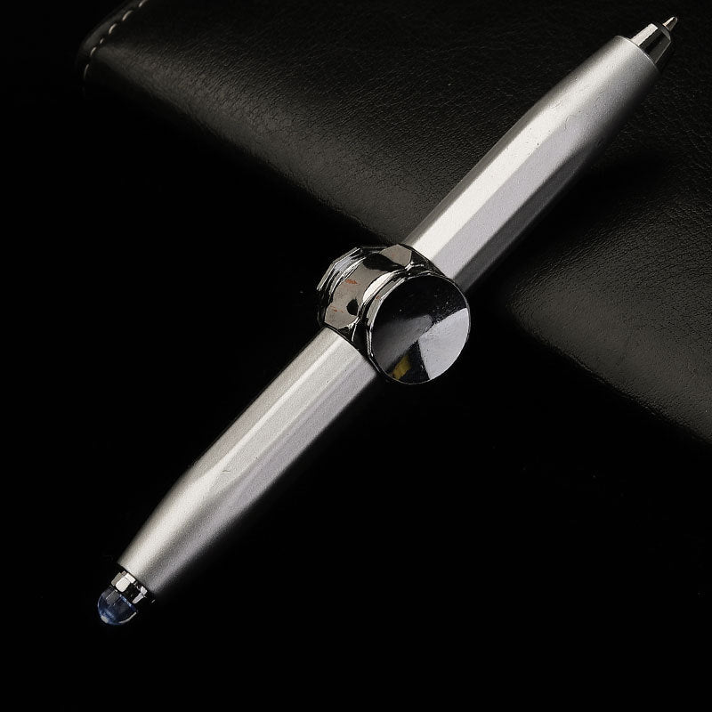 LED Spinning Top Metal Ballpoint Pen (photo 15)