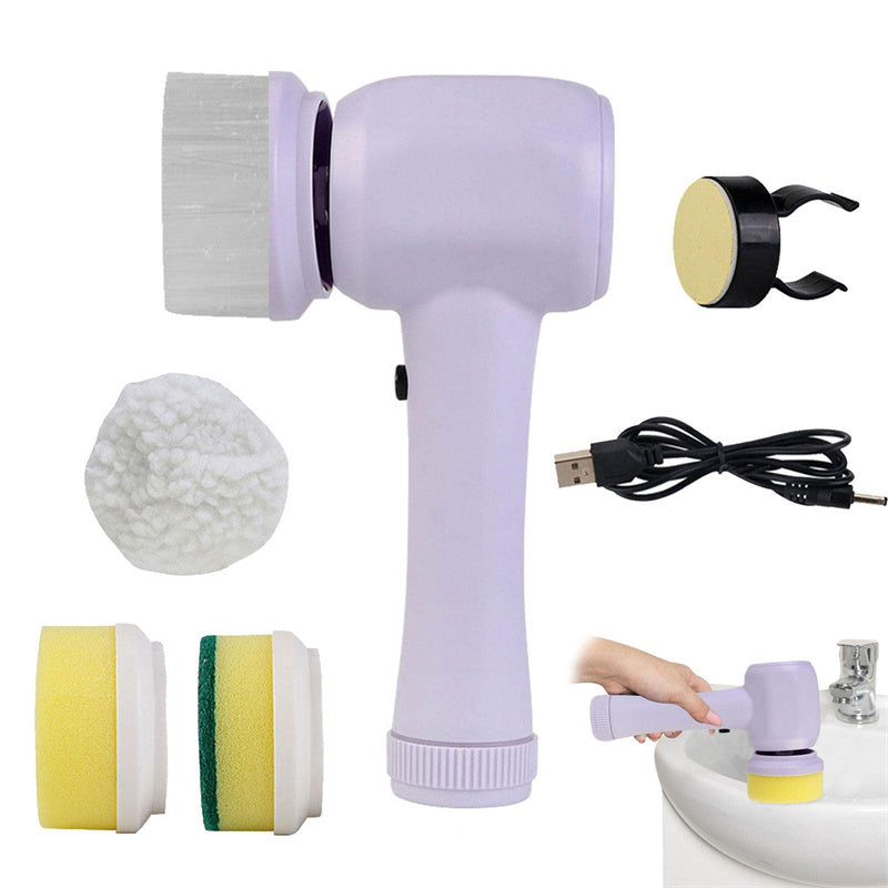 4-in-1 Cordless Electric Spin Scrubber (photo 2)