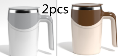 Self-Stirring Magnetic Coffee Mug, 301 to 400 ml (photo 16)